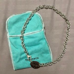 T&Co. Oval Tag Choker